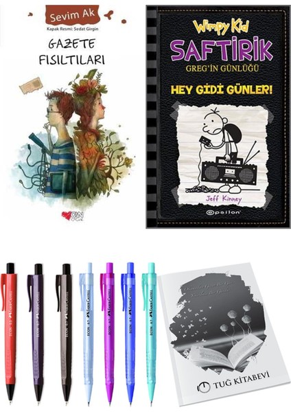 Saftirik 10 Hey Gidi Günler! ve Gazete Fısıltıları 2'li Set - Kalem