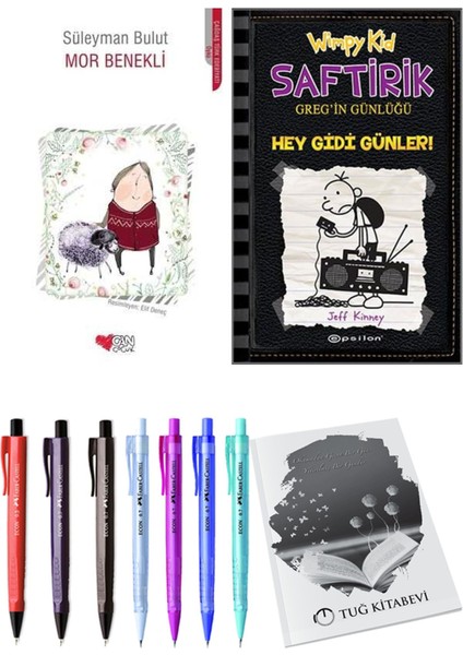 Saftirik 10 Hey Gidi Günler! ve Mor Benekli 2'li Set - Kalem