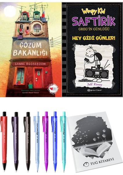 Saftirik 10 Hey Gidi Günler! ve Çözüm Bakanlığı 2'li Set - Kalem