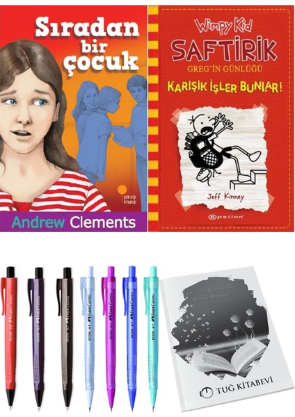 Saftirik 11 Karışık Işler Bunlar! ve Sıradan Bir Çocuk 2'li Set - Kalem