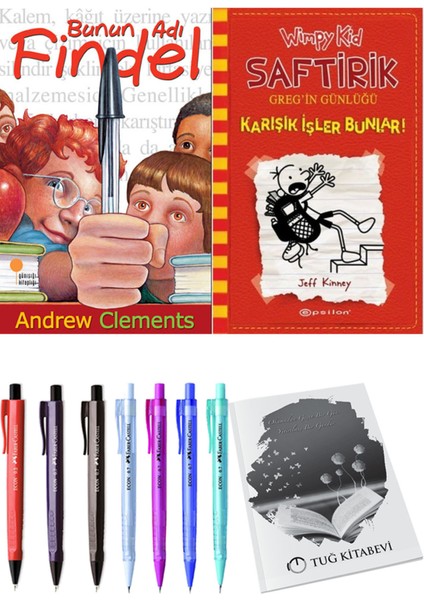 Saftirik 11 Karışık Işler Bunlar! ve Bunun Adı Findel 2'li Set - Kalem