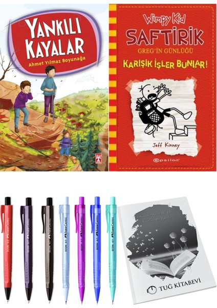 Saftirik 11 Karışık Işler Bunlar! ve Yankılı Kayalar 2'li Set - Kalem