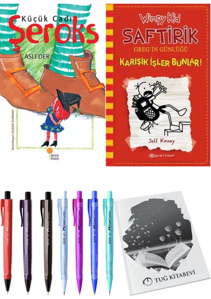 Saftirik 11 Karışık Işler Bunlar! ve Küçük Cadı Şeroks 2'li Set - Kalem