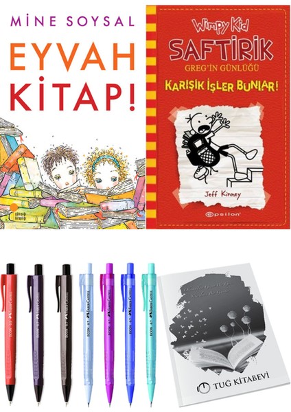 Saftirik 11 Karışık Işler Bunlar! ve Eyvah Kitap! 2'li Set - Kalem