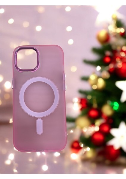 Iphone 14 Pro Magsafe Kenar Korumalı Kılıf