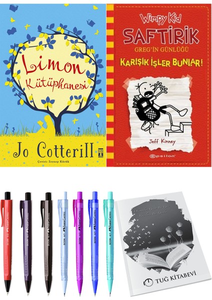 Saftirik 11 Karışık Işler Bunlar! ve Limon Kütüphanesi 2'li Set - Kalem