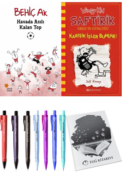 Saftirik 11 Karışık Işler Bunlar! ve Havada Asılı Kalan Top 2'li Set - Kalem