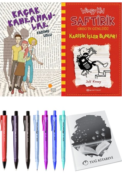 Saftirik 11 Karışık Işler Bunlar! ve Kaçak Kahramanlar 2'li Set - Kalem