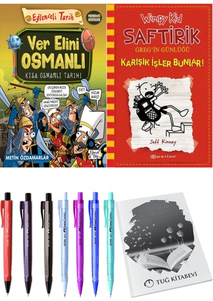 Saftirik 11 Karışık Işler Bunlar! ve Ver Elini Osmanlı 2'li Set - Kalem