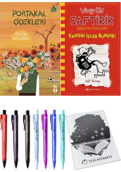 Saftirik 11 Karışık Işler Bunlar! ve Portakal Çiçekleri 2'li Set - Kalem