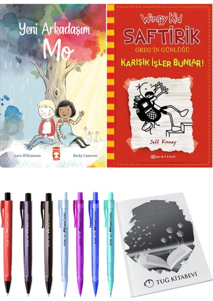 Saftirik 11 Karışık Işler Bunlar! ve Yeni Arkadaşım Mo 2'li Set - Kalem
