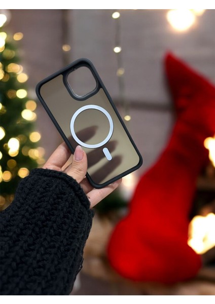 Iphone 14 Pro Magsafe Kenar Korumalı Kılıf