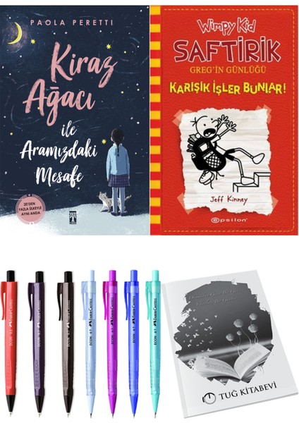 Saftirik 11 Karışık Işler Bunlar! ve Kiraz Ağacı ile Aramızdaki Mesafe 2'li Set - Kalem