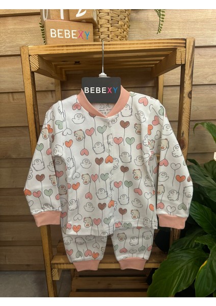 Civcivli Kalpli Bebek Pijama Takımı