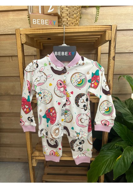Love Kalp Desenli Bebek Pijama Takımı