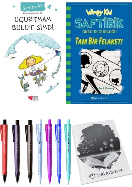 Saftirik 12 Tam Bir Felaket! ve Uçurtmam Bulut Şimdi 2'li Set - Kalem