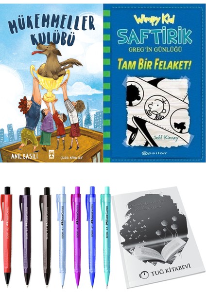 Saftirik 12 Tam Bir Felaket! ve Mükemmeller Kulübü 2'li Set - Kalem