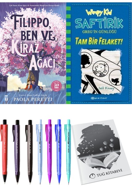 Saftirik 12 Tam Bir Felaket! ve Filippo, Ben ve Kiraz Ağacı 2'li Set - Kalem