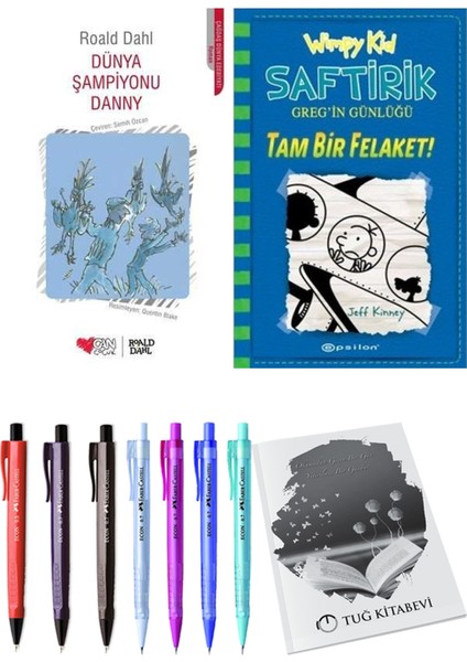 Saftirik 12 Tam Bir Felaket! ve Dünya Şampiyonu Danny 2'li Set - Kalem