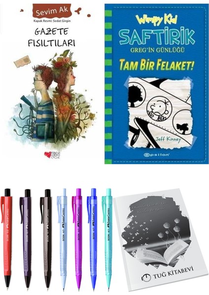 Saftirik 12 Tam Bir Felaket! ve Gazete Fısıltıları 2'li Set - Kalem