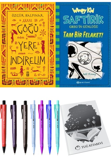 Saftirik 12 Tam Bir Felaket! ve Göğü Yere İndirelim 2'li Set - Kalem
