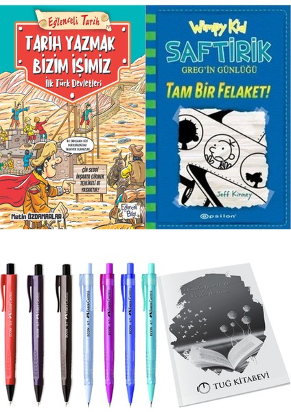 Saftirik 12 Tam Bir Felaket! ve Tarih Yazmak Bizim Işimiz 2'li Set - Kalem