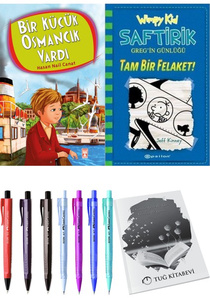 Saftirik 12 Tam Bir Felaket! ve Bir Küçük Osmancık Vardı 2'li Set - Kalem