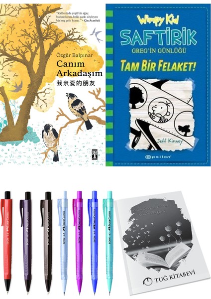 Saftirik 12 Tam Bir Felaket! ve Canım Arkadaşım 2'li Set - Kalem