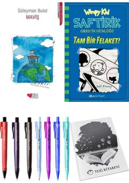 Saftirik 12 Tam Bir Felaket! ve Maviş 2'li Set - Kalem