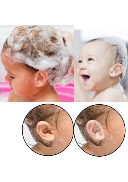 Bebek Yıkama Süngeri 3 Adet, Bebek Peeling Süngeri, Kir Çıkartan Sünger
