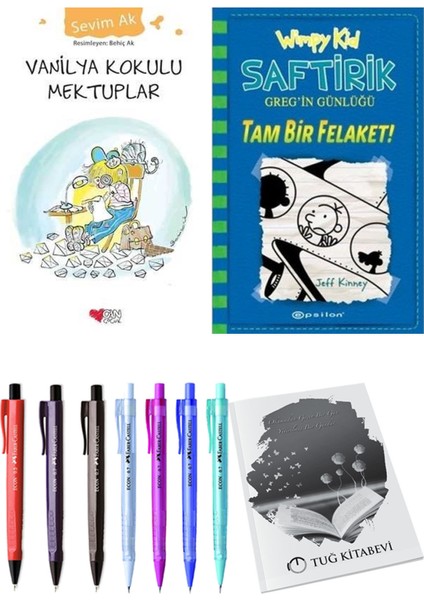 Saftirik 12 Tam Bir Felaket! ve Vanilya Kokulu Mektuplar 2'li Set - Kalem