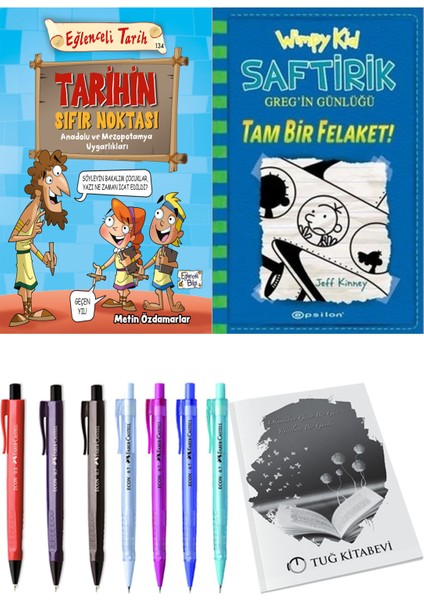 Saftirik 12 Tam Bir Felaket! ve Tarihin Sıfır Noktası Anadolu ve Mezopotomya Uygarlıkları 2'li Set - Kalem