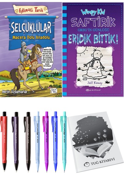 Saftirik 13 Eridik Bittik! ve Selçuklular Macera Dolu Anadolu 2'li Set - Kalem