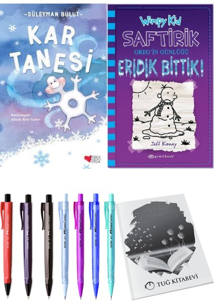 Saftirik 13 Eridik Bittik! ve Kar Tanesi 2'li Set - Kalem