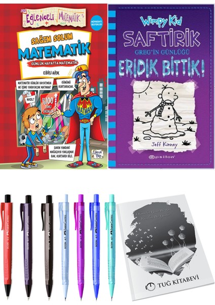 Saftirik 13 Eridik Bittik! ve Sağım Solum Matematik 2'li Set - Kalem
