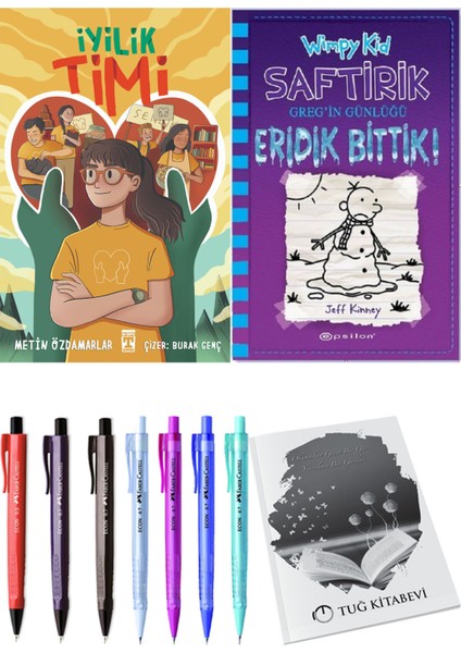 Saftirik 13 Eridik Bittik! ve İyilik Timi 2'li Set - Kalem