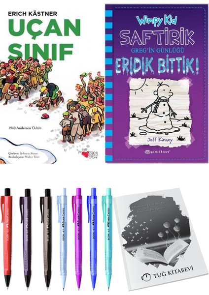 Saftirik 13 Eridik Bittik! ve Uçan Sınıf 2'li Set - Kalem