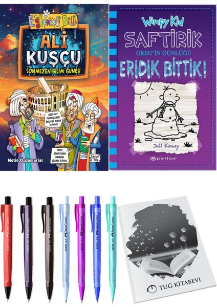 Saftirik 13 Eridik Bittik! ve Ali Kuşçu Sönmeyen Bilim Güneşi 2'li Set - Kalem