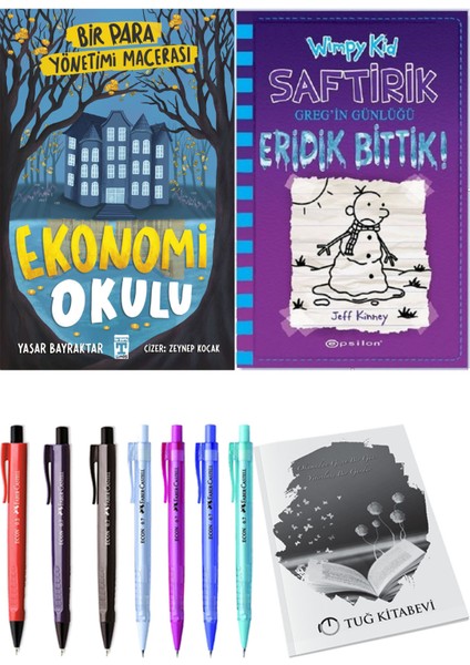 Saftirik 13 Eridik Bittik! ve Ekonomi Okulu Bir Para Yönetimi Macerası 2'li Set - Kalem