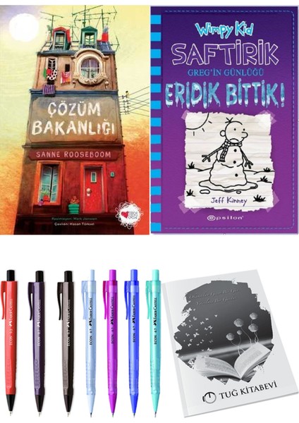 Saftirik 13 Eridik Bittik! ve Çözüm Bakanlığı 2'li Set - Kalem