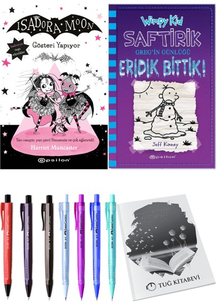 Saftirik 13 Eridik Bittik! ve Isadora Moon 9 Gösteri Yapıyor 2'li Set - Kalem