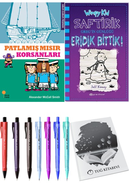 Saftirik 13 Eridik Bittik! ve Patlamış Mısır Korsanları 2'li Set - Kalem