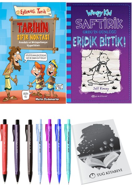 Saftirik 13 Eridik Bittik! ve Tarihin Sıfır Noktası Anadolu ve Mezopotomya Uygarlıkları 2'li Set - Kalem