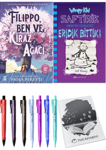 Saftirik 13 Eridik Bittik! ve Filippo, Ben ve Kiraz Ağacı 2'li Set - Kalem