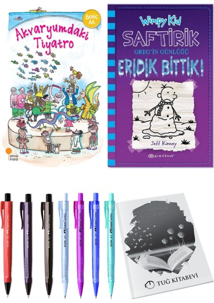 Saftirik 13 Eridik Bittik! ve Akvaryumdaki Tiyatro 2'li Set - Kalem