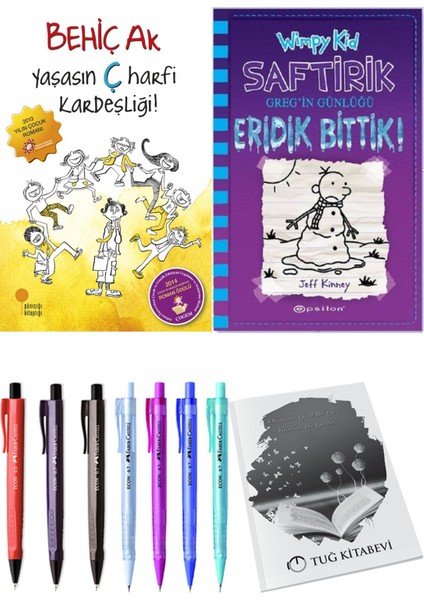Saftirik 13 Eridik Bittik! ve Yaşasın Ç Harfi Kardeşliği 2'li Set - Kalem