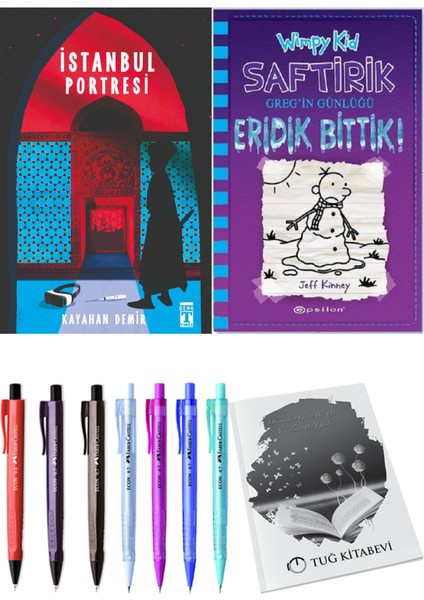Saftirik 13 Eridik Bittik! ve İstanbul Portresi 2'li Set - Kalem