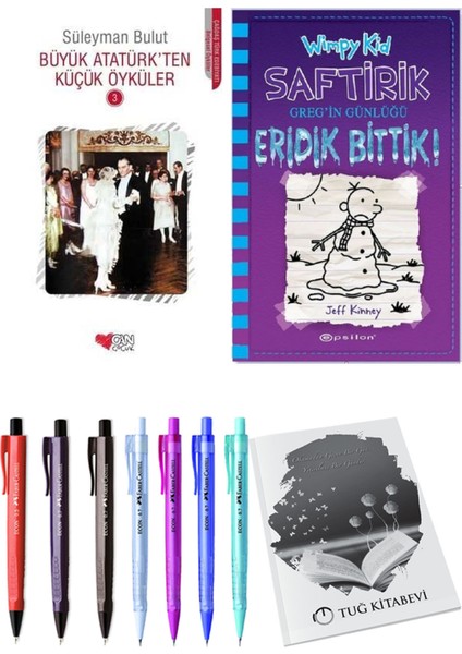 Saftirik 13 Eridik Bittik! ve Büyük Atatürk'ten Küçük Öyküler 3 2'li Set - Kalem