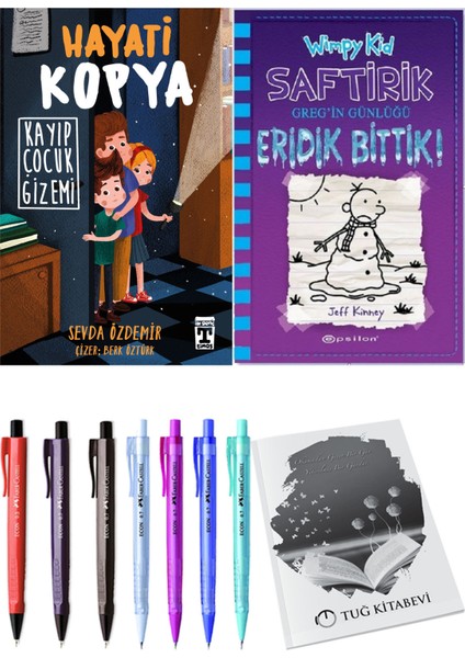 Saftirik 13 Eridik Bittik! ve Hayati Kopya Kayıp Çocuk Gizemi 2'li Set - Kalem