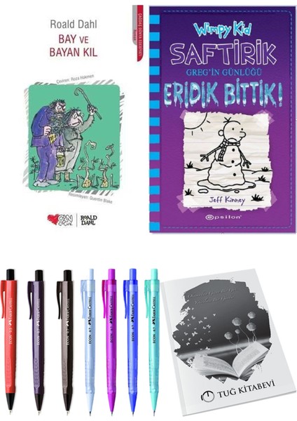 Saftirik 13 Eridik Bittik! ve Bay ve Bayan Kıl 2'li Set - Kalem
